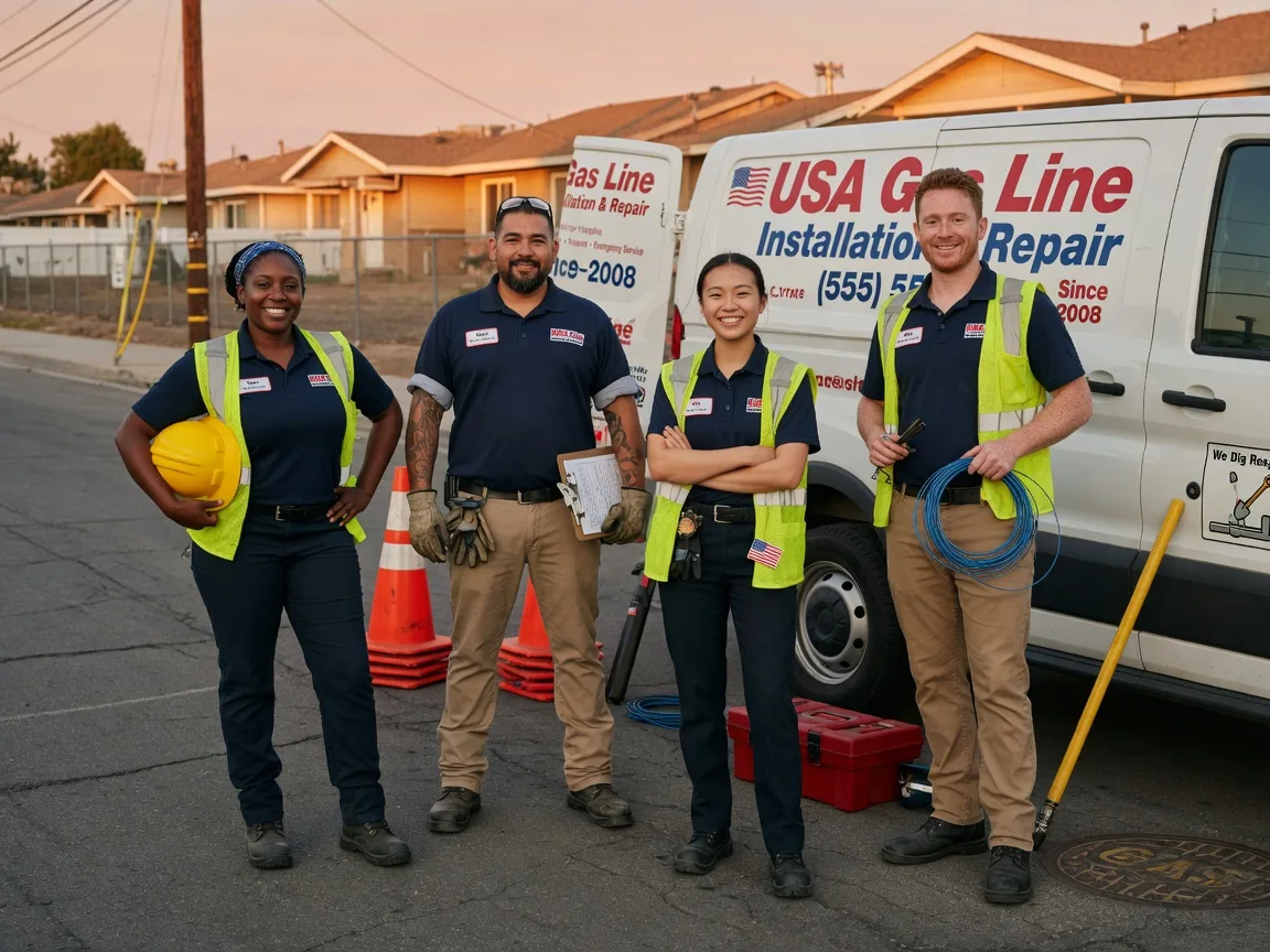 Gas Line Installation company in Heyworth, IL