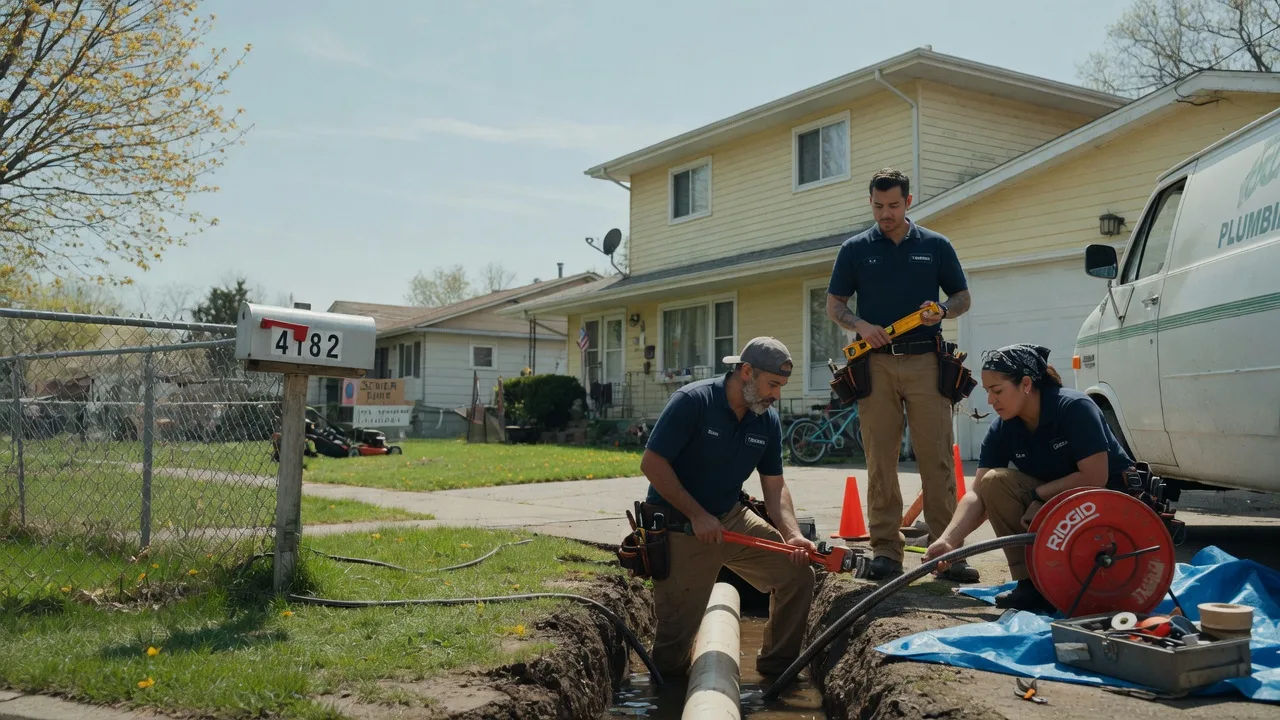 Gas Line Repair in Heyworth, IL near me